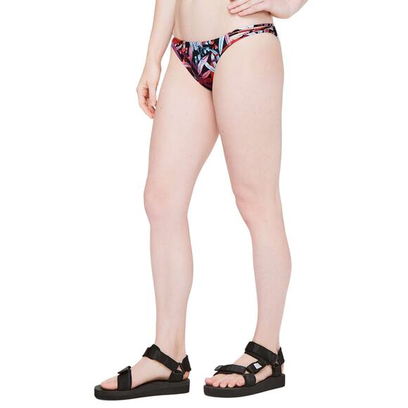 Lululemon Low Rise Shoreline Bikini Bottom in Lush Lillies Women's Size 8 - Picture 1 of 5